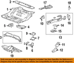 Gm Oem 07-17 Equinox Body Floor Rails-rear Support 20808575. Fixed Price $56.79.