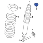 Ford F-250 Super Duty 23-26 Suspension Shock Absorber Mount Insulator. Fixed Price $36.05.
