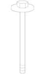 Genuine Toyota Rack And Pinion Nut 90177-A0012. Fixed Price $8.61.