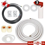 1/4IN - 1/2IN Dia. 16 Feet Install Kit Fits For Mini Split Heat Pump Systems. Fixed Price $69.36.