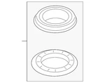 Genuine Hyundai Strut Bearing 54612-AB000. Fixed Price $59.53.