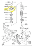 2007 2015 Oem Mazda CX-9 Left Strut Reinforcement Mount Plate # TD11-34-060B. Fixed Price $38.00.
