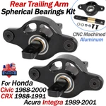 For Civic 88-00, Integra 89-01 Rear Trailing Arm Spherical Bearing Kit Crx 88-91. Fixed Price $71.99.