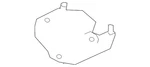Genuine Mazda Suspension Strut Tower Bracket N270-56-49YA. Fixed Price $15.25.