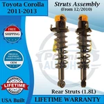 Kyb Genuine Oem Rear Struts For 2011-2013 Toyota Corolla 1.8L Lifetime Warranty. Fixed Price $375.00.