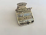 Rare Cadillac "lubrication Due" Emblem 1930'S & 1940'S Oem Gm. Fixed Price $65.00.