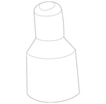 Genuine Mercedes-benz Dust Cap 170-323-01-38. Fixed Price $10.89.