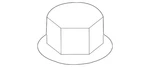 Genuine Honda Suspension Strut Nut 90213-TET-H01. Fixed Price $14.50.