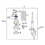 For Honda Civic 01-05 Rear Suspension Shock Absorber & Strut Mount Gasket. Fixed Price $23.36.