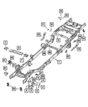 Genuine Mopar Shock Mounting Bracket Right 68359205AA. Fixed Price $55.63.