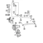 68274045AA Mopar Shock Absorber Bushing Front Passenger Right Side Lower Hand. Fixed Price $25.77.