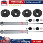 Rear Shock Absorbers And Upper Mounts Kit Kyb Gas-a-just For Nissan 300ZX 84-89. Fixed Price $209.01.