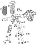 Genuine Mopar Hex Flange Head Bolt 6512537AA. Fixed Price $5.33.