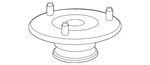 Genuine Nissan Strut Mount 54320-7JA0A. Fixed Price $195.82.