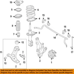 Hyundai Oem 20-25 Palisade Struts Components-strut Mount 54610S1000. Fixed Price $161.92.