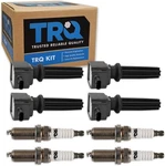 Trq 8PC Ignition Coil Iridium Spark Plug Kit Ford Fusion Ecosport 2017-21 UF670. Fixed Price $69.67.