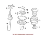 Genuine Oem Suspension Strut Mount Cap For Mini 37106876863. Fixed Price $67.27.