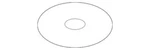 Oem New Ford Upper Mount Washer -W710880-S440. Fixed Price $18.43.