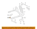Chrysler Oem 04-23 1500 Suspension Components-rr Lateral Arm Bolt 6507097AA. Fixed Price $15.00.