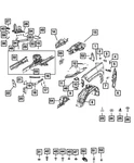 Genuine Mopar Brace Strut Right 68457162AA. Fixed Price $48.47.