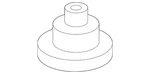 Genuine Bmw Shock Lower Support 33-50-2-283-518. Fixed Price $23.81.