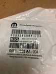 One Genuine Mopar Steering Gear Front Bracket 06511905AA - Sold Individually. Fixed Price $9.55.