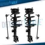 Front Strut W/ Coil Spring Sway Bar End Links Kit For 2007-2012 Hyundai Veracruz. Fixed Price $257.25.