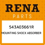 Renault Mounting Shock Absorber 543A03661R, New Genuine Oem Part. Fixed Price $193.50.