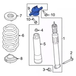 Genuine Ford Upper Mount LX6Z-18A161-D. Fixed Price $55.70.