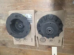 (2) YF1Z18192AA 1993-07 Ford Taurus Upper Rear Shock Absorber Brackets Nos Oem. Fixed Price $70.00.