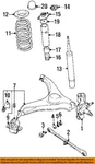 Gm Oem 95-01 Firefly Rear Suspension Components-strut Mount 91171891. Fixed Price $62.03.