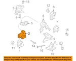 Gm Oem 09-10 Vibe Engine Trans Mounting-front Brkt 88975590. Fixed Price $75.86.