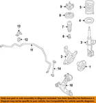 Mazda Oem 16-17 CX-3 Front Suspension-strut Mount DA6A34380. Fixed Price $46.84.