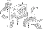 Genuine Nissan Mount Bracket G5941-6RRMA. Fixed Price $297.22.