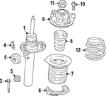 Genuine Bmw Strut Mount 31-30-5-A39-231. Fixed Price $163.58.