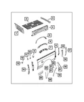 Genuine Mopar Box Side Brace Left 68044433AA. Fixed Price $35.96.