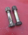 1980-1986 Datsun/nissan 720 2WD Pickup Truck Oem Front Shock Lower Mount Bolts. Fixed Price $35.00.