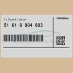 Genuine Bmw 51618084883 -. Fixed Price $30.69.