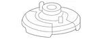 Genuine Honda Suspension Shock Absorber Mount 52675-T2A-A01. Fixed Price $22.38.