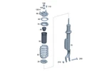 Genuine Mercedes-benz Helical Spring Shim 206-322-15-00-65. Fixed Price $9.37.