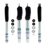 Bilstein 5100 Front & Rear Shocks For Silverado Sierra 1500 0-2.5" Lift 4WD. Fixed Price $391.41.