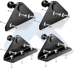 Arana Gas Strut Mounting Brackets, Ball Stud 10MM, Black,. Fixed Price $22.40.