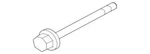 Genuine Nissan 2011-2021 NV200 Sentra Se-r Sv Taxi Strut Mount Bolt 40056-EN01B. Fixed Price $9.89.