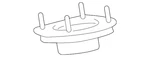 Genuine Lexus Strut Mount 48609-60080. Fixed Price $135.64.