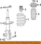 Gm Oem 16-26 Acadia Front Suspension Struts Components-strut Bolt 11610468. Fixed Price $37.72.