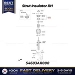 Genuine Strut Insulator 54603AR000 For Hyundai Genesis G70. Fixed Price $349.00.