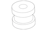 Genuine Nissan Suspension Shock Absorber / Strut Mount Bushing 56217-5XA1A. Fixed Price $9.61.
