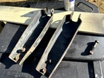 1980-1993 Ford F-250 F-350 Front Upper Shock Mounting Brackets Rh Lh Oem Pair. Fixed Price $125.00.
